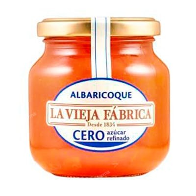 LA VIEJA FABRICA MERMELADA DEALBARICOQUE cero azucar refinad