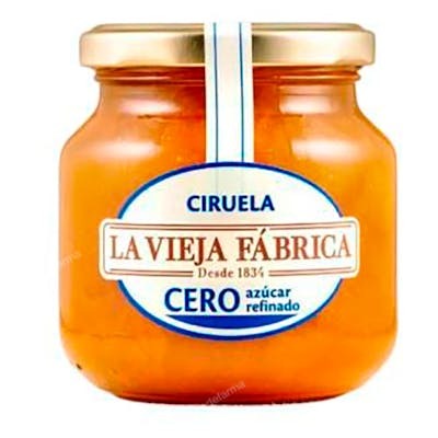 LA VIEJA FABRICA MERMELADA DE CIRUELA cero azucar refinado 2