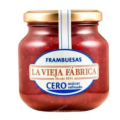 LA VIEJA FABRICA MERMELADA DE FRAMBUESA cero azucar refinado