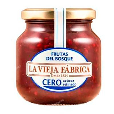 LA VIEJA FABRICA MERMELADA DE FRUTA DEL BOSQUE cero azucar r