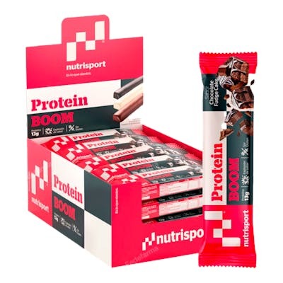 NUTRISPORT PROTEIN BOOM CHOCOLATE FUDGE CAKE 24 UDS