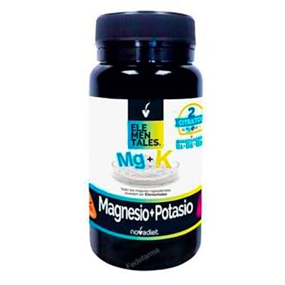 NOVADIET MAGNESIO+POTASIO+CITRICOS 60 COMPRIMIDOS ELEMENTALES