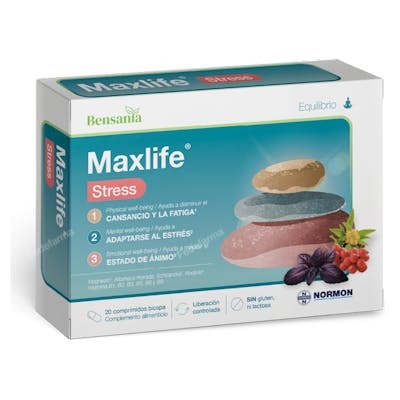 NORMON BENSANIA MAXLIFE STRESS 20 COMP