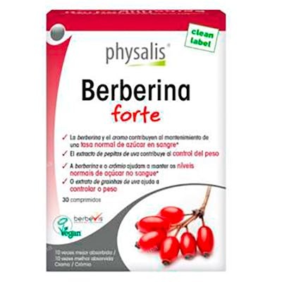 PHYSALIS BERBERINA FORTE 30 COMPRIMIDOS VEGAN