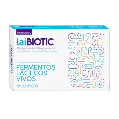 LAINCO LAIBIOTIC 20 CAPSULAS