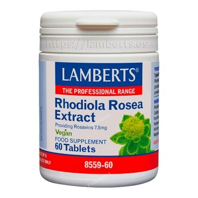 LAMBERTS RHODIOLA ROSEA 250 MG 60 CAPSULAS