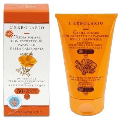 L´ERBOLARIO SOLAR SPF 50+ CON EXTRACTO AMAPOLA 125 ML