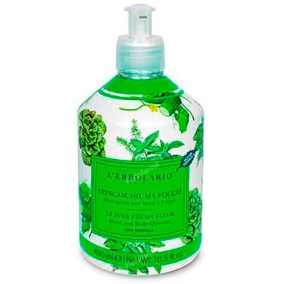 L´ERBOLARIO FRESCAESPUMA hojas detergente manos y cuerpo EDI