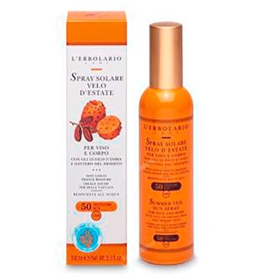 L´ERBOLARIO SOLAR SPF50 VELO INVISIBLE SPRAY 100ML