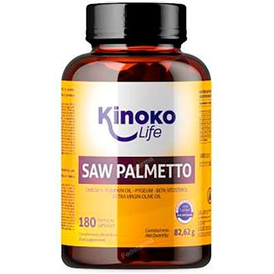 KINOKO LIFE SAW PALMETTO 180 cap.