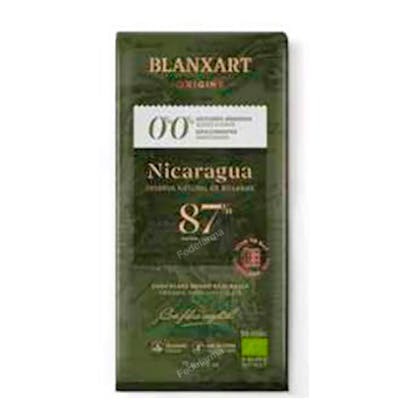 BLANXART CHOCOLATE NICARAGUA  87% s/zucar s/s edulcorante 75