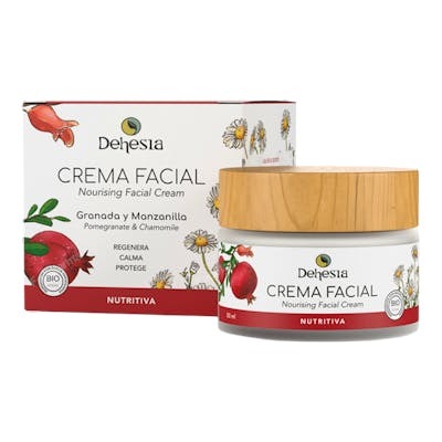 DEHESIA CREMA FACIAL NUTRITIVA BIO GRANADA-MANZANILLA 50ML