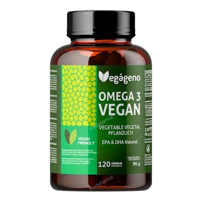VEGAGENO OMEGA 3 ACEITE DE ALGAS MARINAS 120 CAPSULAS