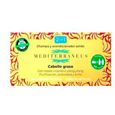 MUNDONATURAL MEDITERRANEUS CHAMPU-ACONDICIONADOR SOLIDO CABE