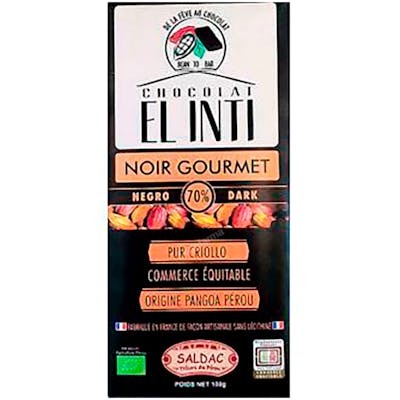 SALDAC CHOCOLATE NEGRO 70% 100 GR ECO