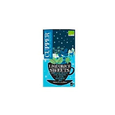 CUPPER LIQUORICE SWEETS REGALIZ HINOJO INF 20 BIO VEGAN