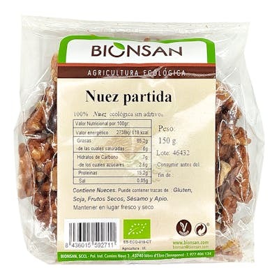 BIONSAN NUEZ MITADES 150 gr.