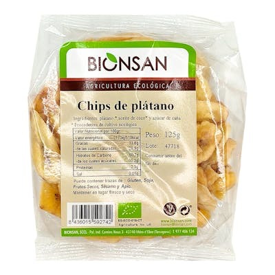 BIONSAN CHIPS PLATANO 100 gr.