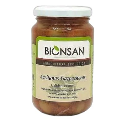 BIONSAN ACEITUNA GAZPACHERA proximidad 200 gr. ECO