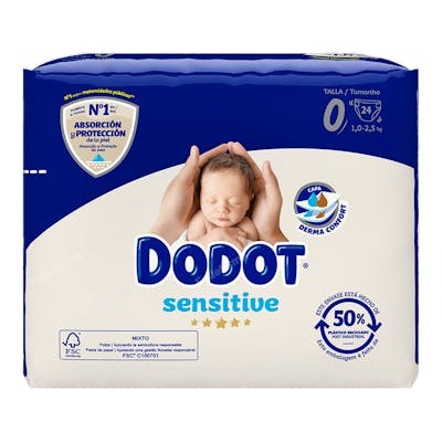 DODOT PAÑAL INF PROTECTION PLUS SENSITIVE T/0 PREM 1.5-2.5 K