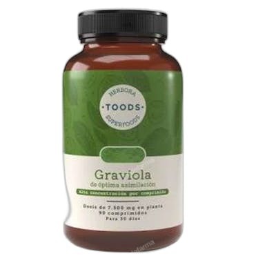 HERBORA TOODS GRAVIOLA 90 COMPRIMIDOS