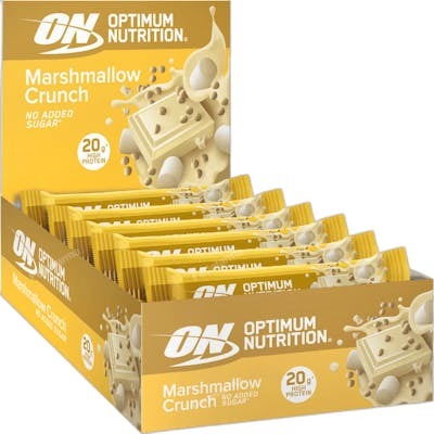 OPTIMUM NUTRITION ON MARSHMALLOW CRUNCH BAR 10X65G