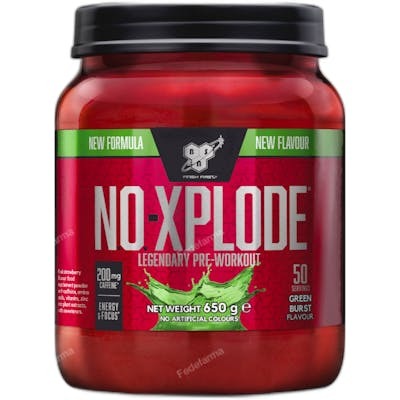 BSN NO XPLODE LEGENDARY - 650G GREEN BURST