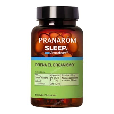 PRANAROM PACABADO AROMABOOST SLEEP 60 CAPSULAS BIO