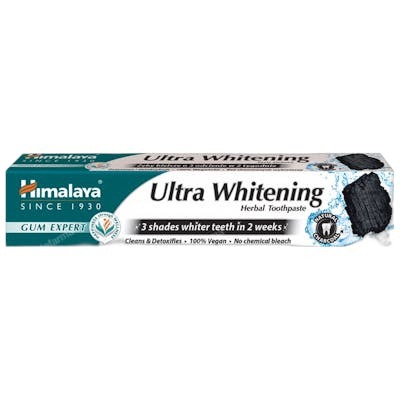 HIMALAYA DENTIFRICO ULTRA BLANQUEADOR CARBON 75 ml.