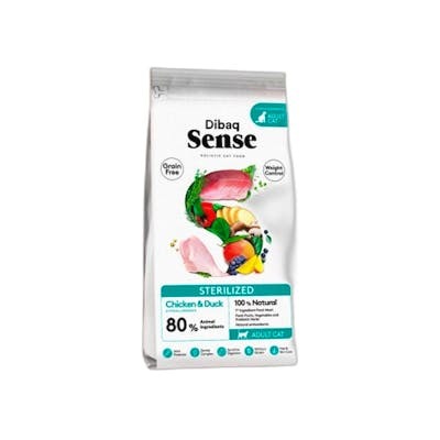 DIBAQ VET DIBAQ SENSE  POLLO-PATO GATO ESTERILIZADO 1,5 KG