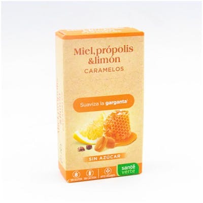 CINFA SANTE VERTE CARAMELOS MIEL PROPOLIS LIMON 35G