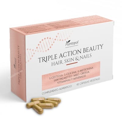 PLANTAPOL TRIPLE ACTION BEAUTY HAIR SKIN NAILS 45 CAPSULAS