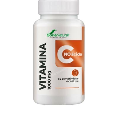 SORIA NATURAL VITAMINA C NO ACIDA 1000MG 60 COMPRIMIDOS