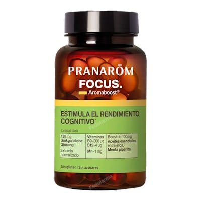 PRANAROM P.ACABADO AROMABOOST FOCUS 60 cap. BIO