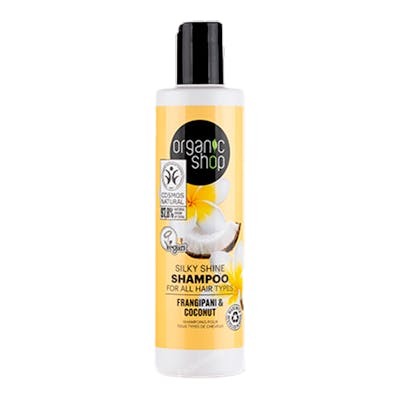 ORGANIC SHOP CHAMPU FRANCHIPAN-COCO todo tipo cabello 280 m