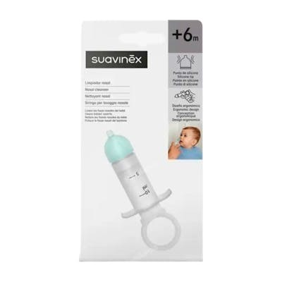 SUAVINEX JERINGUILLA LAVADO NASAL + 4 MESES