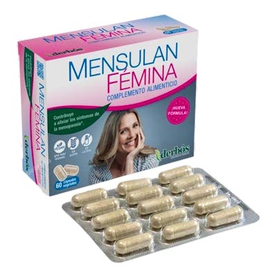 DERBOS MENSULAN FEMINA 60 cap.