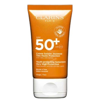 CLARINS SOLAR CREMA TACTO SECO ROSTRO UVAUVB50 50 ML