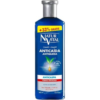 NATUR VITAL CHAMPU ANTICASPA ANTICAIDA MEN VIGORIZANTE 300 M