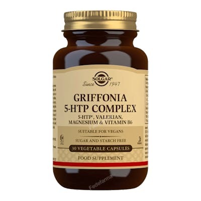 SOLGAR GRIFFONIA 5-HTP COMPLEX 30 CAPSULAS