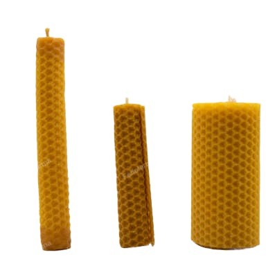COMO UNA REINA CERA PURA ABEJA VELA CERA 10 X 2 CM