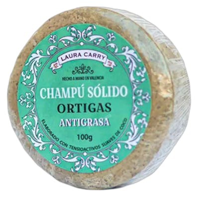 LAURA CARRY CERA PURA ABEJA CHAMPU ANTIGRASA DE ORTIGAS 100G