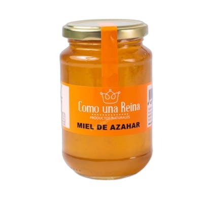 COMO UNA REINA MIEL DE AZAHAR TARRO CRISTAL 300 GRS