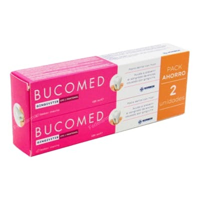 BUCOMED GINGIVITIS PACK PASTA 2 X 125 ML