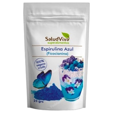 SALUD VIVA SPIRULINA AZUL POLVO 25 GR ECO