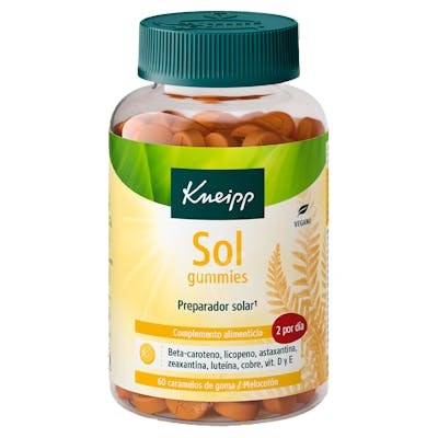 KNEIPP GUMMIES SOL 60 CARAMELOS