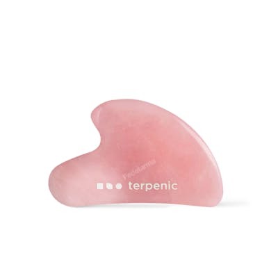 TERPENIC GUA-SHA PIEDRA cuarzo rosa