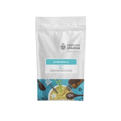 REDOMA CREATIVA ARCILLA BLANCA CAOLIN 250G