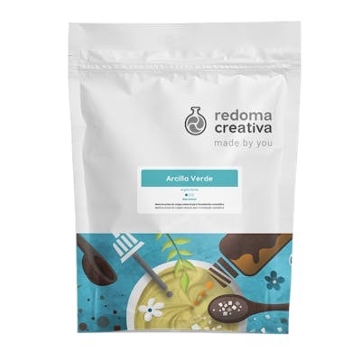 REDOMA CREATIVA ARCILLA VERDE 1000G