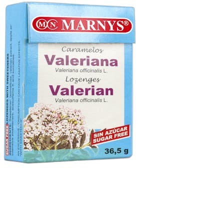 MARNYS CARAMELOS VALERIANA SIN AZUCAR 1 UD